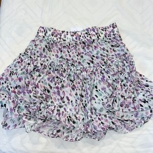 Never worn Misa tiered ruffle skirt